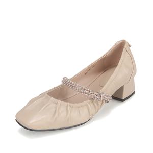 바바라 양가죽 보석줄 포인트 메리제인 펌프스_BBG135BE