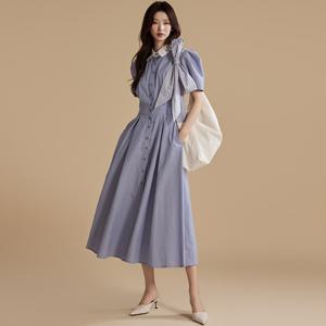 D4966 셔츠 원피스