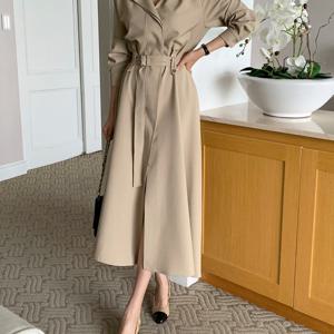 [브리치] 더제이수 / 슈가 셔츠 트렌치 원피스