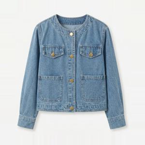 [브리치] KARRA / 앵글포켓데님자켓 A3F0376