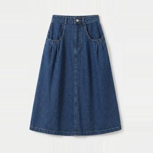 [브리치] KARRA / 셔링포켓데님스커트 A5S0202