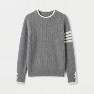 [브리치] KARRA / 골지원슬리브배색니트 A5S0143