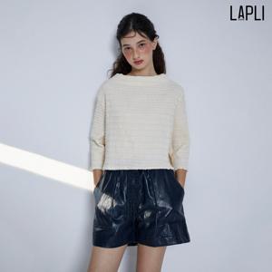 [최초가 149000원] 스모킹 스트라이프 지퍼 블라우스_LPBLF324003