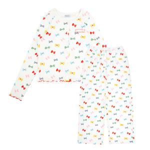 [정상가88000원]여성 리본 파자마 세트_BU61UJ506