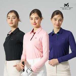 UV차단 긴팔 여성 카라티 3컬러 택1 B