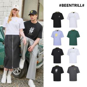 B [빈트릴] 컬러스팟 반팔티셔츠 남녀 8컬러 택1