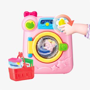 빙글빙글 돌아가는 콩순이 목욕놀이 세탁기