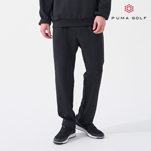 B 우븐 롱팬츠 남성 블랙