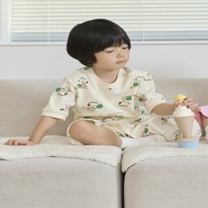 MOG2IP3303 유아 피너츠 와플셋업