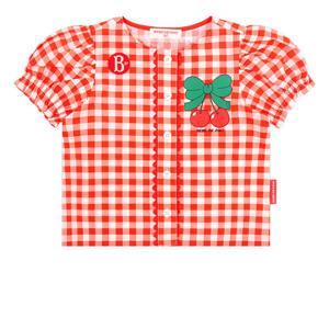 체리베이비체크퍼프소매블라우스_BP52SH241