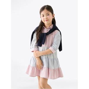 타미힐피거 믹스 스트라이프 원피스 (T42F6RDR400GT1TOG)