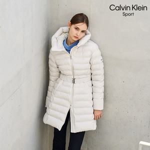 [Calvin Klein Sport] 캘빈클라인 25FW SOMA-SOM 패딩 코트 여성
