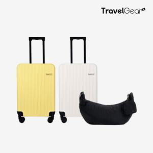 폴더블 캐리어(20인치)+도난방지 안나백(블랙)