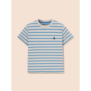 키즈 [택가 39,000] [Essential] 스트라이프 반소매 티셔츠 - 베이지 (BI6242UE2A)