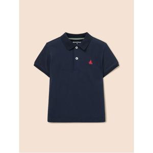 키즈  [Essential] 피케 카라 반소매 티셔츠 - 네이비 (BI6242UE3R)