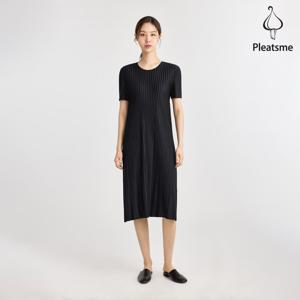 [최초가 138000원] 라운드넥 반팔 롱 원피스_EPOPM224023