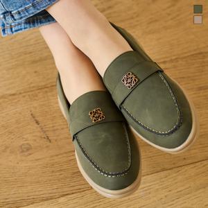 [정상가 59,000] 미르바네스슈즈 골드문양 로퍼_3cm