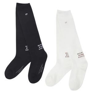 [마스터바니] 여성 논슬립 심플 로고 니삭스 421D3SC106