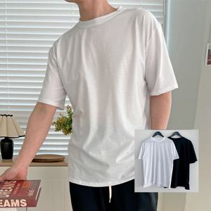 남성 베이직 옆트임 티셔츠 2color / FREE 빅사이즈
