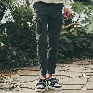 챌린저 소프트 나일론스판 카고포켓 남성 반조거 팬츠 차콜 CHD1MPT0152CH