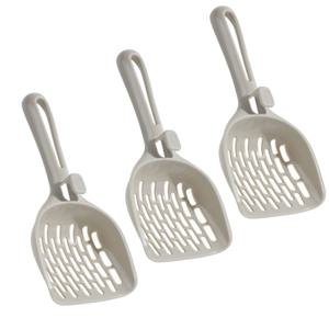 고양이 모래삽 3p세트 걸이형 촘촘 감자스쿱 모래주걱 고양이삽 고양이모래삽 피단스쿱