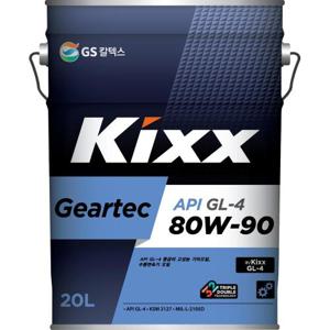 GS칼텍스 기어오일 Kixx G개rtec GL-4 80W-90_20L 8260398