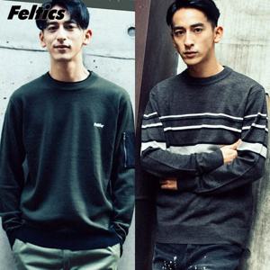 [펠틱스] 남성 퓨어 램스울 니트 택1