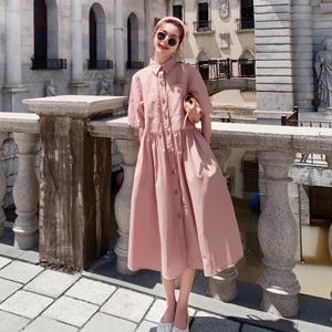 [리즈어게인] 인디핑크 포켓 원피스