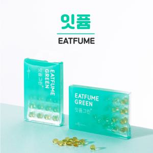 한입에 톡,  그린 24캡슐X4개