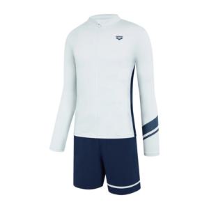 아레나 에센스 레귤러핏 집업 래쉬가드 세트 A5BM1PC05-CGY