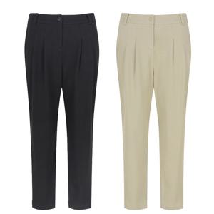 [마스터바니] 양말사은품 여성 투 턱 롤업 팬츠 421D3PT207