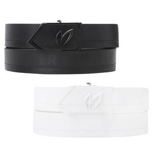 양말제공 [마스터바니] 남성 심볼 사선 레더 벨트 411E1BT101