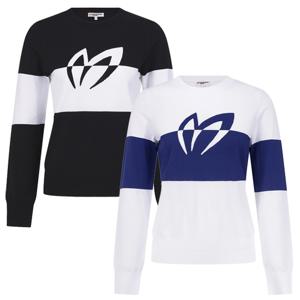 양말제공 [마스터바니] 여성 컬러 블록 심볼 긴팔 니트 421E1SR311