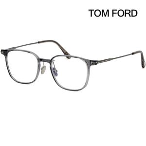 블루라이트차단 안경테 TF5923KB 020 아시안핏 투명 그레이 사각 가벼운 뿔테 명품