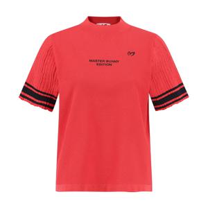 양말제공 [마스터바니] 여성 배색 라인 로고 반팔 니트 421E1SWA81