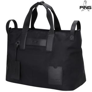 [양말드림]남성 레더 패치 보스턴백 111E1BB001_BK