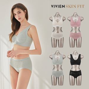 2026 최초공개 컴포트 레이스 퓨징 브라팬티 4세트