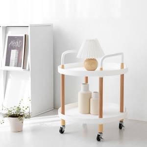 빙그리 트롤리 라운드 2단 손잡이형