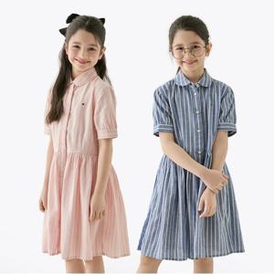 타미힐피거 스트라이프 셔츠 원피스 2종 택1 (T42F1RDR110GT1)