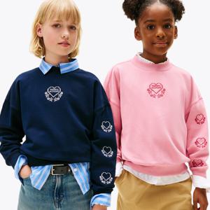 타미힐피거 하트 자수 스웨트셔츠 2종 택1 (T42F7KKO610GT1)