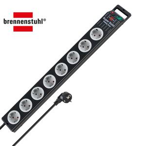 수퍼솔리드 멀티탭 8구 블랙 2.5m