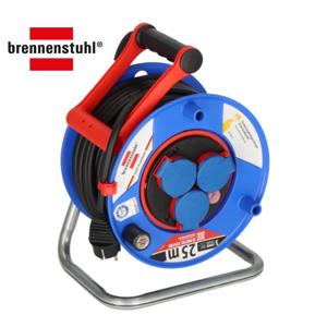 가렌트 브레텍 꼬임방지 케이블릴 3구 블루 25m IP44