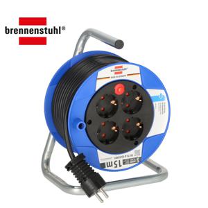 가렌트 컴팩트 케이블릴 4구 블루 15m