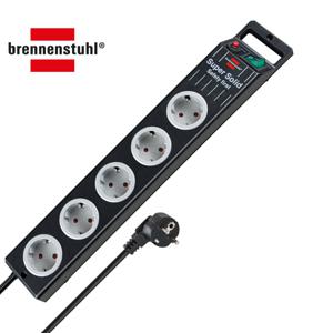 수퍼솔리드 멀티탭 5구 블랙 2.5m