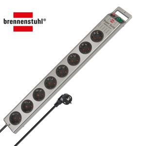 수퍼솔리드 멀티탭 8구 실버 2.5m