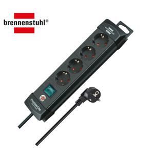 프리미엄라인 멀티탭 4구 블랙 1.8m