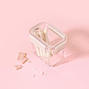 퓨어 샌드핑크 직사각 도어포켓 920ml 2개 세트