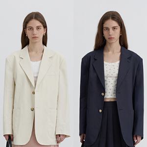 UNISEX CLASSIC LINEN JACKET_UDJA5B121