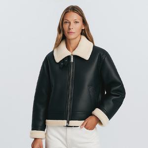 [최초가360,000]벨슬리브 호주 양모 시어링 무스탕_SOJK250104