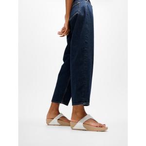 [삼성물산공식] 여성 루루 크리스탈 장식 토 포스트 샌들  스틸드 실버 (FT64K2T152)